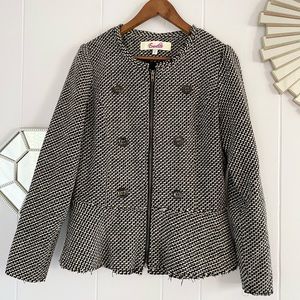 Emmelee Tweed Black & White Jacket L